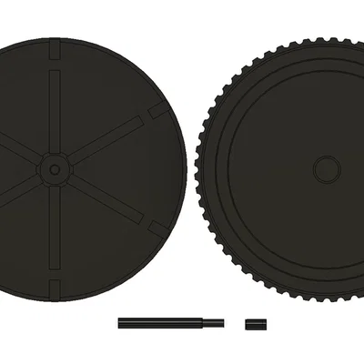 Bàn xoay siêu chịu lực (Super heavy duty turntable)