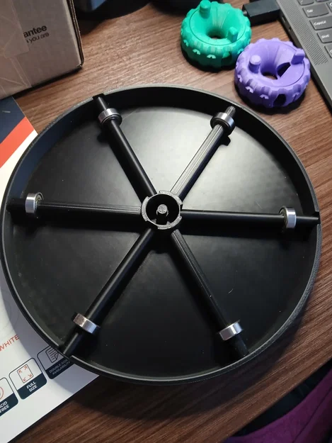 Bàn xoay siêu chịu lực (Super heavy duty turntable) - Image 2