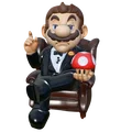 Mô hình Mario phiên bản "Bố Già" - Thumbnail 2
