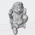 Mô hình Mario phiên bản "Bố Già" - Thumbnail 3