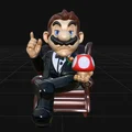 Mô hình Mario phiên bản "Bố Già" - Thumbnail 5