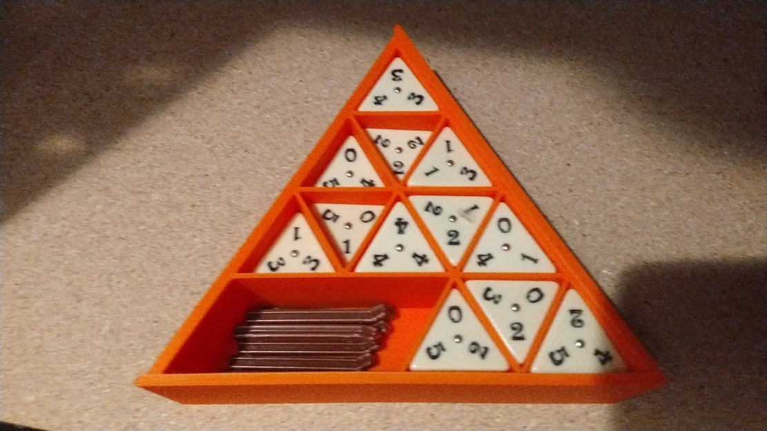 Hộp đựng thay thế cho trò chơi Triominos - Image 1