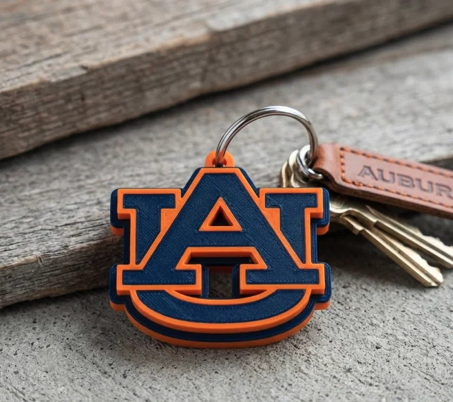 HypeTag — Móc khóa / Mặt dây chuyền Auburn - Image 1