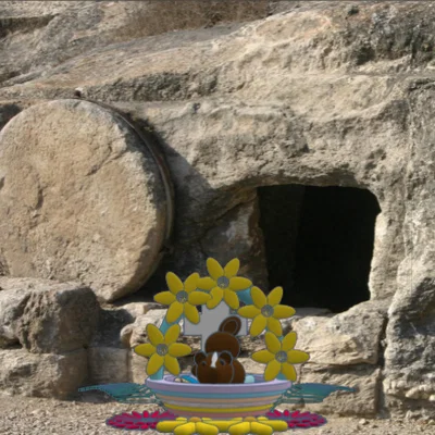 Mô hình Chuột lang Phục sinh (Easter Guinea Pig) độc đáo