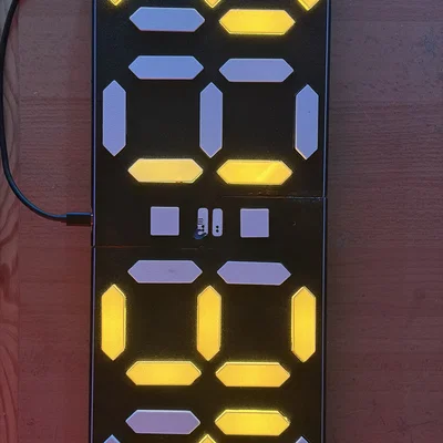 BCLOCK - Đồng hồ LED 7 đoạn dùng Neopixel