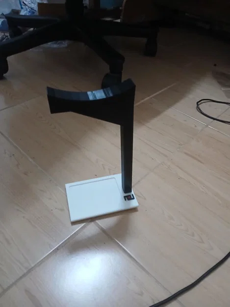 Giá treo tai nghe (Headset Stand) in 3D thiết kế gọn gàng - Image 2