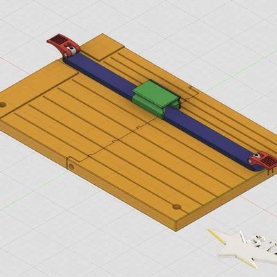 Máy cắt giấy khổ A4 - Tự in 3D