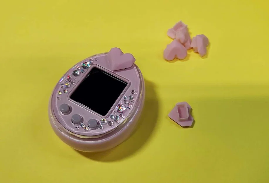 Miếng trang trí Tamagotchi P's Heart Pierce - Image 2