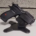 Giá đỡ 3D trưng bày súng airsoft CZ 75 chắc chắn, thẩm mỹ - Thumbnail 3