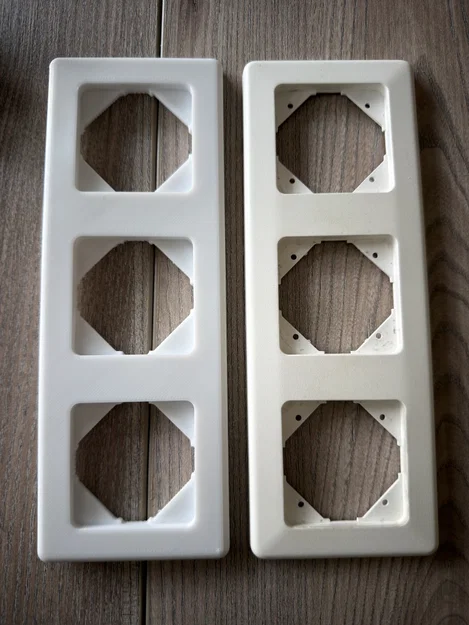 Khung che thay thế 3 lỗ cho ổ cắm Kopp Europa - Image 1