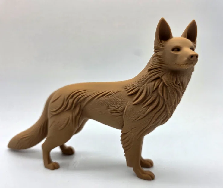 Tượng chú chó Australian Kelpie đang đứng - Image 2