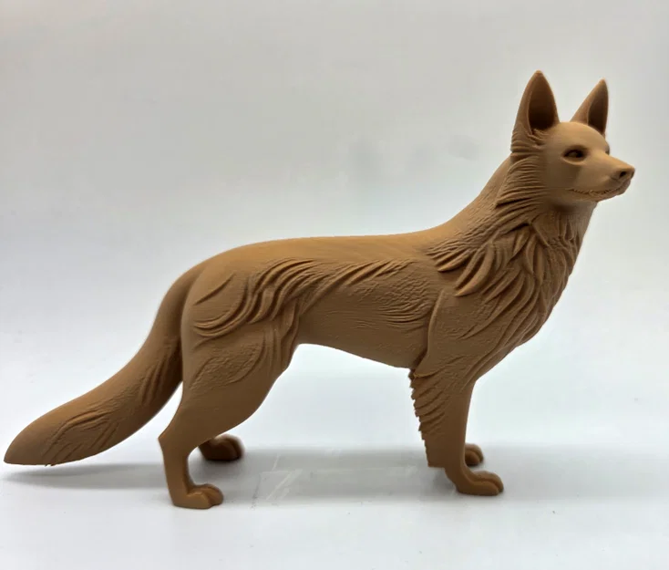 Tượng chú chó Australian Kelpie đang đứng - Image 3