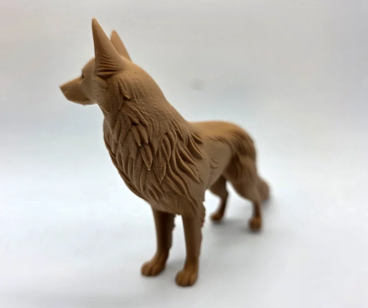 Tượng chú chó Australian Kelpie đang đứng - Image 4