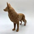 Tượng chú chó Australian Kelpie đang đứng - Thumbnail 4
