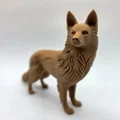 Tượng chú chó Australian Kelpie đang đứng - Thumbnail 5