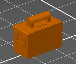 Mô hình hộp đạn MG34 MG42 tương thích LEGO độc đáo - Image 1