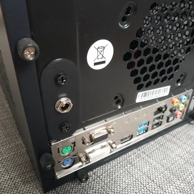 Miếng gắn adapter nguồn PicoPSU chuẩn lỗ C14 cho PC mini