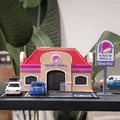 Bộ mô hình nhà hàng Taco Bell phong cách Retro - Tỉ lệ 1:64 cho mô hình Diorama - Thumbnail 7