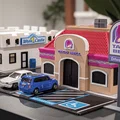 Bộ mô hình nhà hàng Taco Bell phong cách Retro - Tỉ lệ 1:64 cho mô hình Diorama - Thumbnail 11