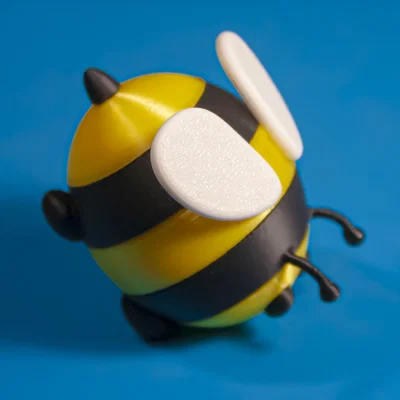 Mô hình chú ong nhỏ mũm mĩm (Chubby little bee) - In 3D dễ dàng