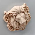 Phù điêu đầu sư tử trang trí treo tường - Không cần support - Thumbnail 5