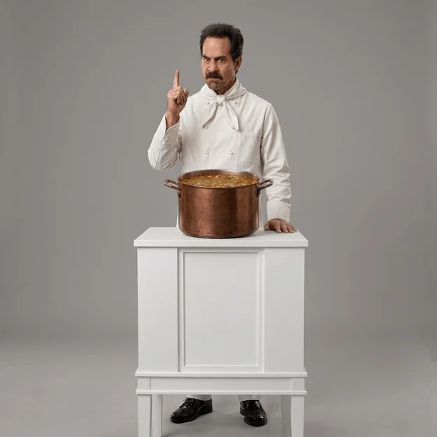 Mô hình 3D Soup Nazi từ Seinfeld (1989) - Dễ in và trang trí - Image 1