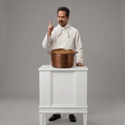 Mô hình 3D Soup Nazi từ Seinfeld (1989) - Dễ in và trang trí