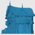Trạm Giao Dịch Của Tộc Elf, Mô Hình Cảnh Trí Thị Trấn - Thumbnail 3