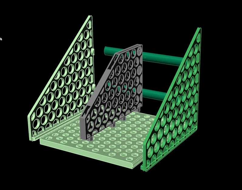 Mẫu kệ đựng sách và tài liệu in 3D thông minh - Image 2