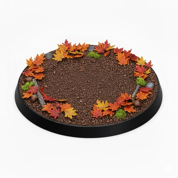 Đế Mô Hình Nền Rừng (Forest Floor Miniature Base) - Image 6