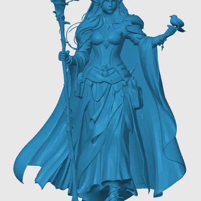 Mô hình Elvin Druid cho game nhập vai