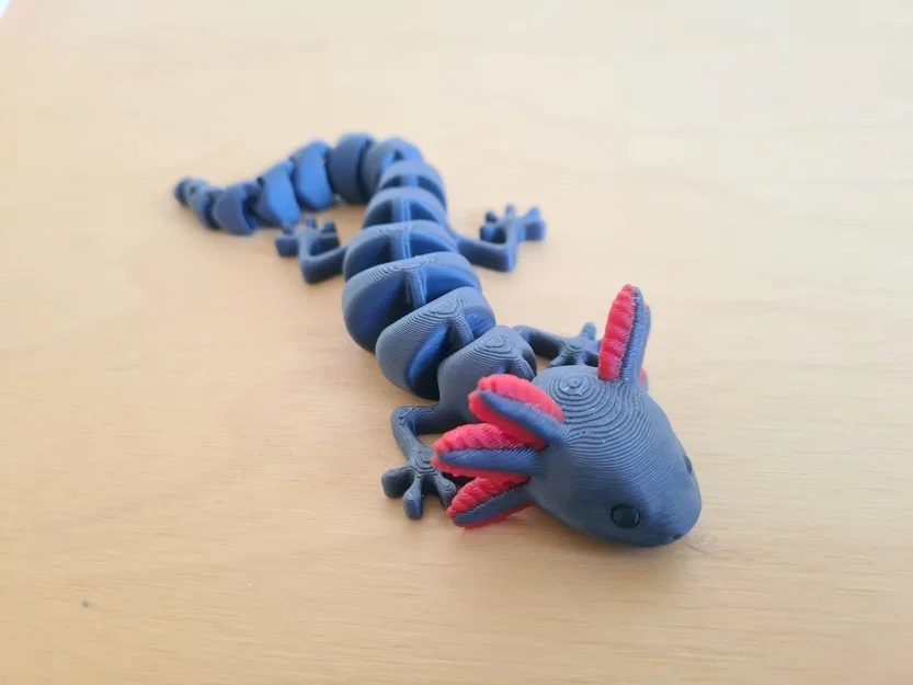 Mô hình Axolotl khớp nối (Đa sắc màu) - Image 5