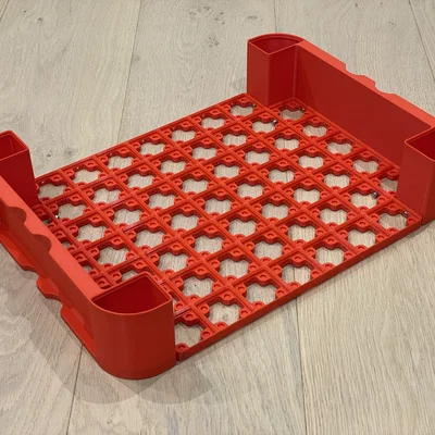 Đế Gridfinity cho xe đẩy IKEA RÅSKOG