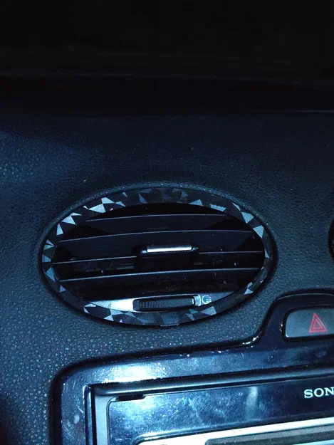 Khung Viền Khe Gió Điều Hòa Cho Ford Focus Mk2 (In 3D) - Image 2