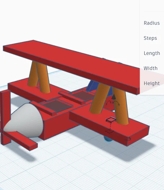 Mô hình máy bay đồ chơi 3D - Dự án thiết kế đơn giản cho người mới - Image 1
