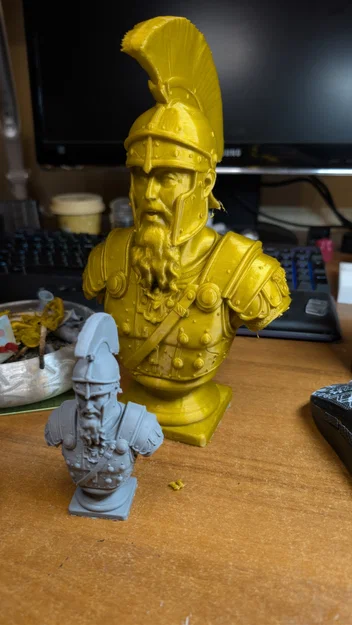 Mô hình tượng bán thân chiến binh La Mã Legion in 3D cực chi tiết - Image 1