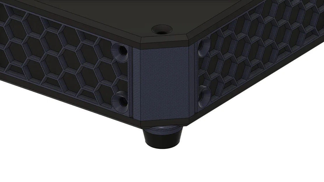 Open Stick Modular OSM - Đế Gắn Chân Cao Su - Arcade Fightstick - Image 1