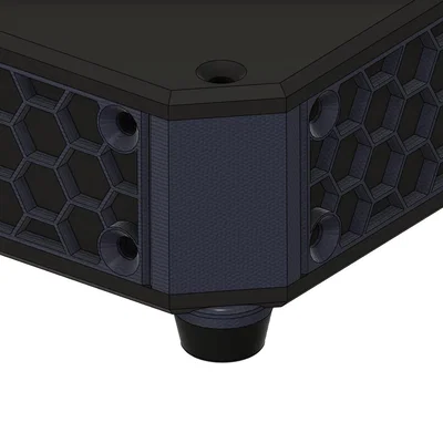 Open Stick Modular OSM - Đế Gắn Chân Cao Su - Arcade Fightstick