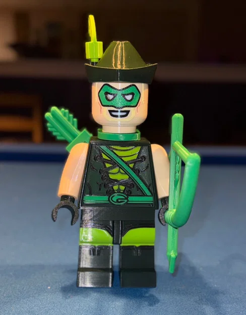 Mô hình Green Arrow Brick MegaFigure (Tỷ lệ 5:1) - Image 1