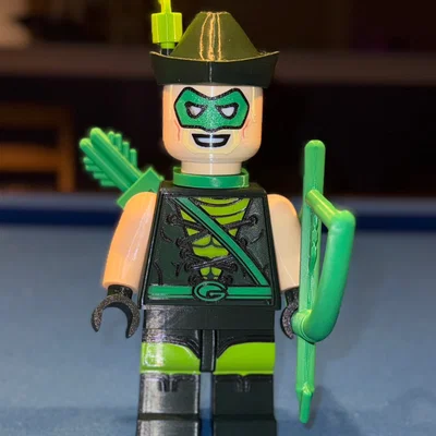 Mô hình Green Arrow Brick MegaFigure (Tỷ lệ 5:1)