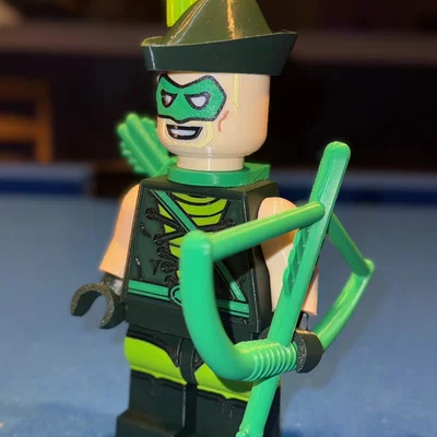 Mô hình Green Arrow Brick MegaFigure (Tỷ lệ 5:1)