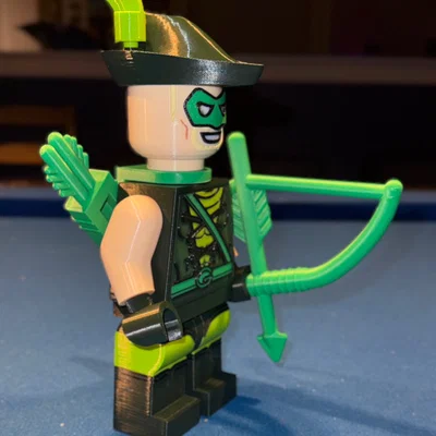 Mô hình Green Arrow Brick MegaFigure (Tỷ lệ 5:1)
