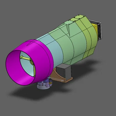 DBS 114 V2 Astrograph - Kính Thiên Văn Chụp Ảnh Thiên Văn In 3D