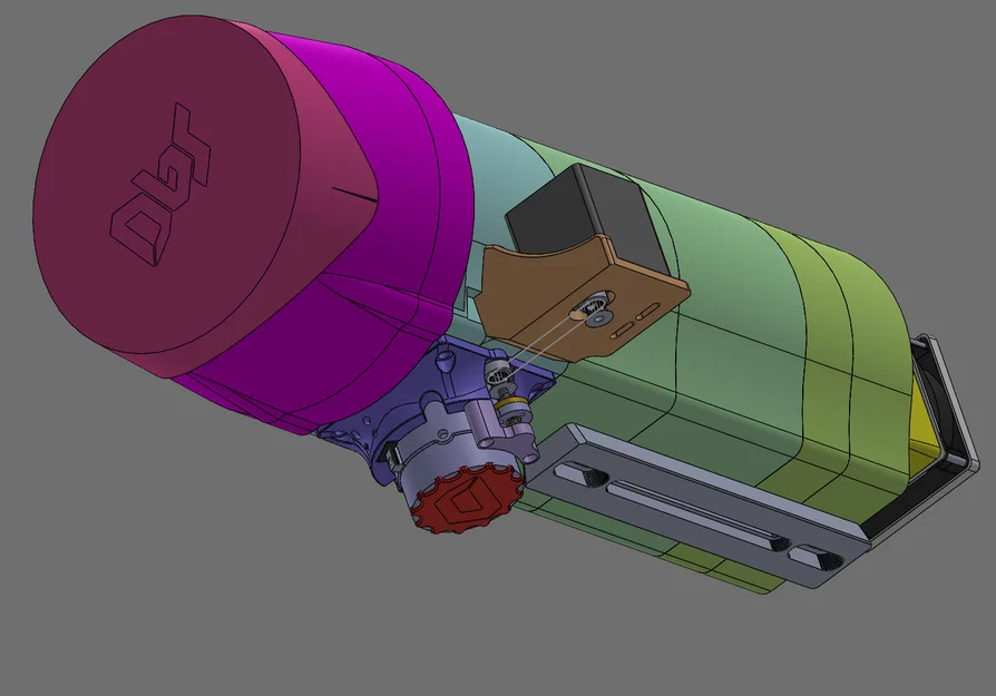 DBS 114 V2 Astrograph - Kính Thiên Văn Chụp Ảnh Thiên Văn In 3D - Image 2