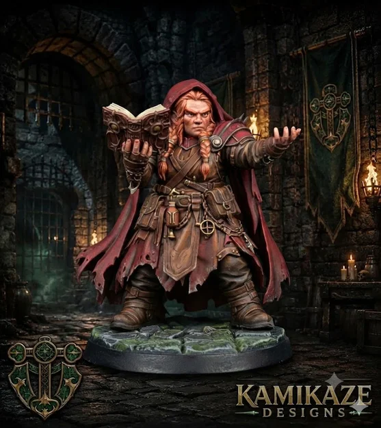 Mô hình Dwarven Warlock - Image 1