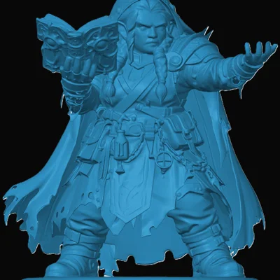 Mô hình Dwarven Warlock