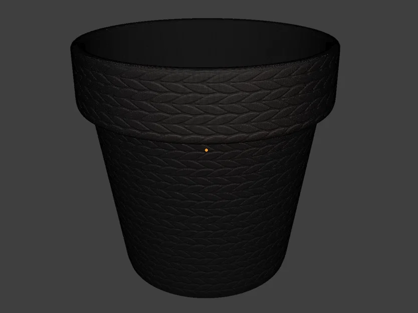 Chậu Cây Họa Tiết Đan Móc (Crochet Style Planter Pot) - Image 6