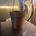 Chậu Cây Họa Tiết Đan Móc (Crochet Style Planter Pot) - Thumbnail 8