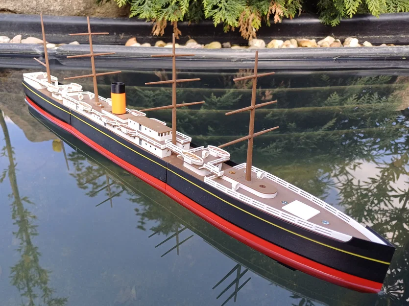Mô hình tàu SS Atlantic - Image 1