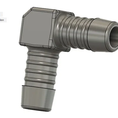 Khớp nối góc 90 độ cho ống tưới Gardena 13mm (In 3D)